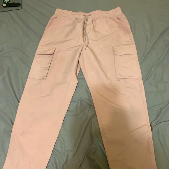 Pink Cargo Pants - Picture 3 of 3